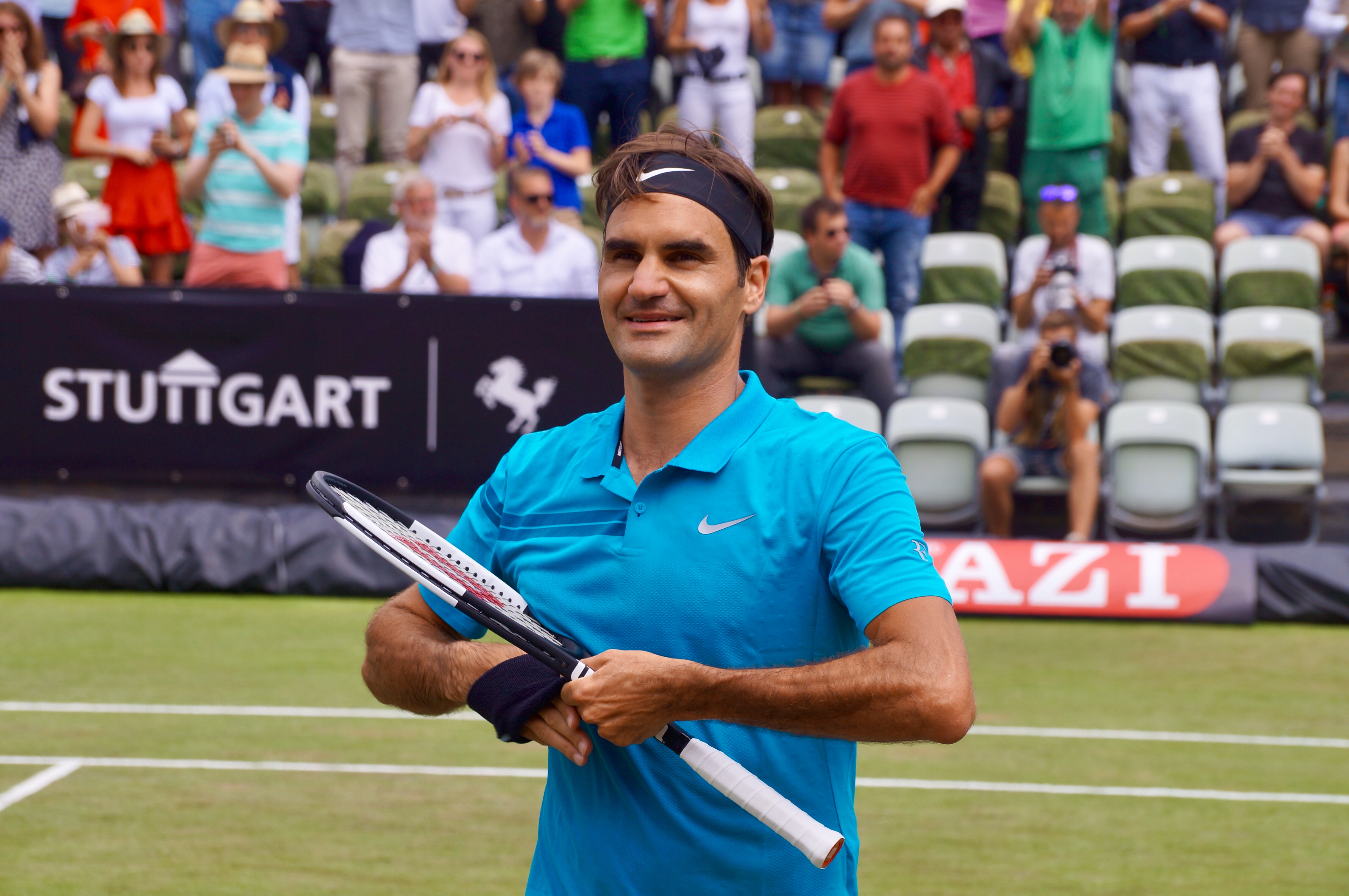 Roger Federer gewinnt den MercedesCup 2018