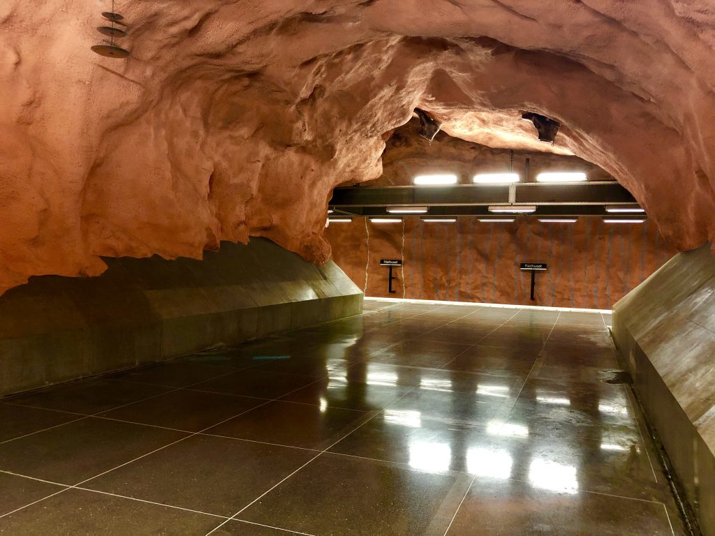 Stockholms U-Bahn Stationen