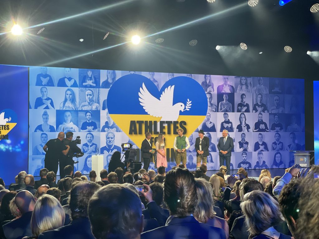 Athletes for Ukraine e. V.“ bekam den Sonderpreis in der Kategorie „Sportler mit Herz!“